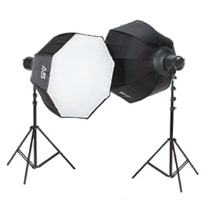 Smith-Victor Cine-Flood LED 3000 2-Light Kit - Lighting-Studio - Smith-Victor - Helix Camera 