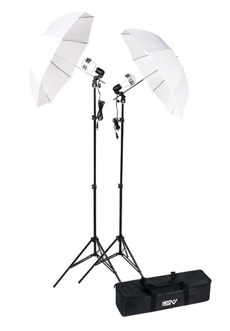 Smith-Victor 2-Light LED Umbrella Kit - Lighting-Studio - Smith-Victor - Helix Camera 