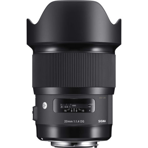 Sigma 20mm F1.4 DG HSM | Art Lens - L-Mount - Photo-Video - Sigma - Helix Camera 