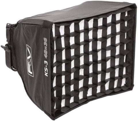 F&V KS-3 Softbox & Intensifier with Grid for Half Panel LED Lights