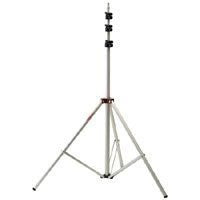 Photogenic 8' Air Cushioned, Heavy Duty Lightstand with 5/8" Mounting Stud, 4 Section with 3 Risers, Chrome. (TALS8) - Lighting-Studio - Photogenic - Helix Camera 
