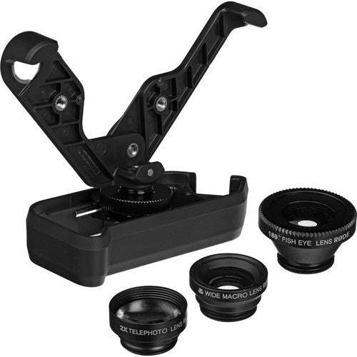 RODE Grip+ for iPhone 5c - Multi-Purpose Mount & Lens Kit - Audio - RØDE - Helix Camera 