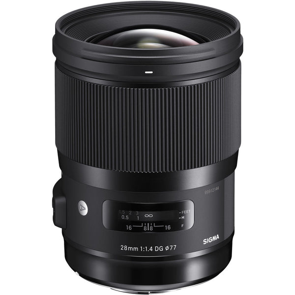 Sigma 28mm F1.4 DG HSM I Art Lens - Sony E Mount - Photo-Video - Sigma - Helix Camera 