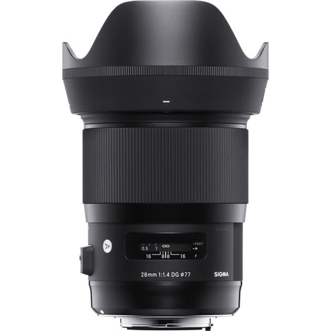 Sigma 28mm F1.4 DG HSM I Art Lens - Sony E Mount - Photo-Video - Sigma - Helix Camera 