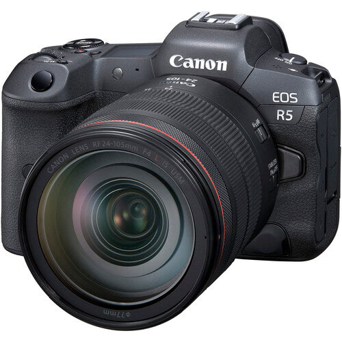 Canon EOS R5 Mirrorless Camera with 24-105mm f/4L Lens - Photo-Video - Canon - Helix Camera 