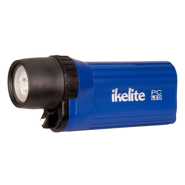 Ikelite PC LED Waterproof Flashlight - Blue - Underwater - Ikelite - Helix Camera 