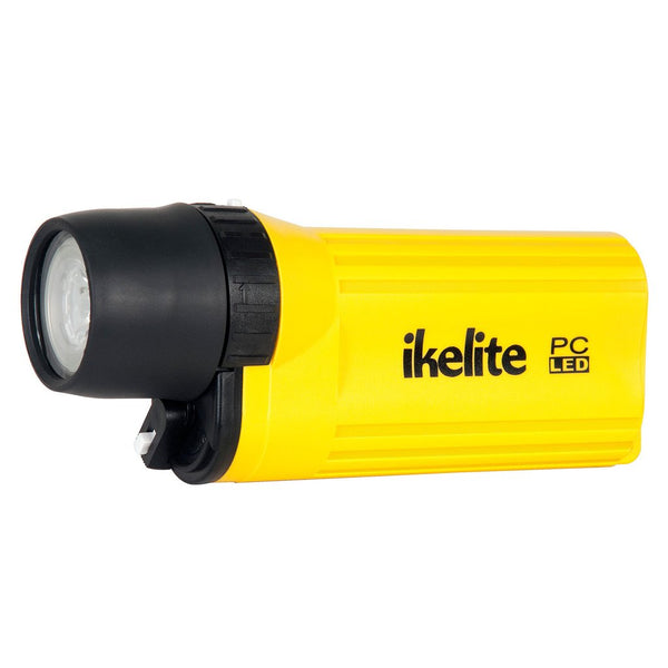 Ikelite PC LED Waterproof Flashlight - Yellow - Underwater - Ikelite - Helix Camera 