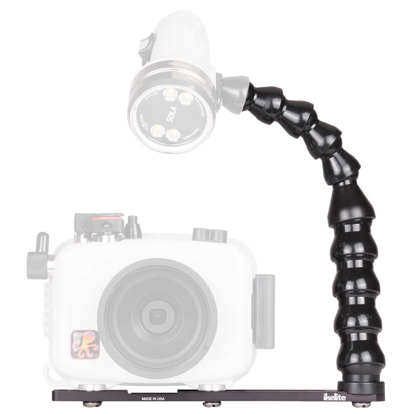 Ikelite Action Tray II with Light Arm for ULTRAcompact Housings - Underwater - Ikelite - Helix Camera 