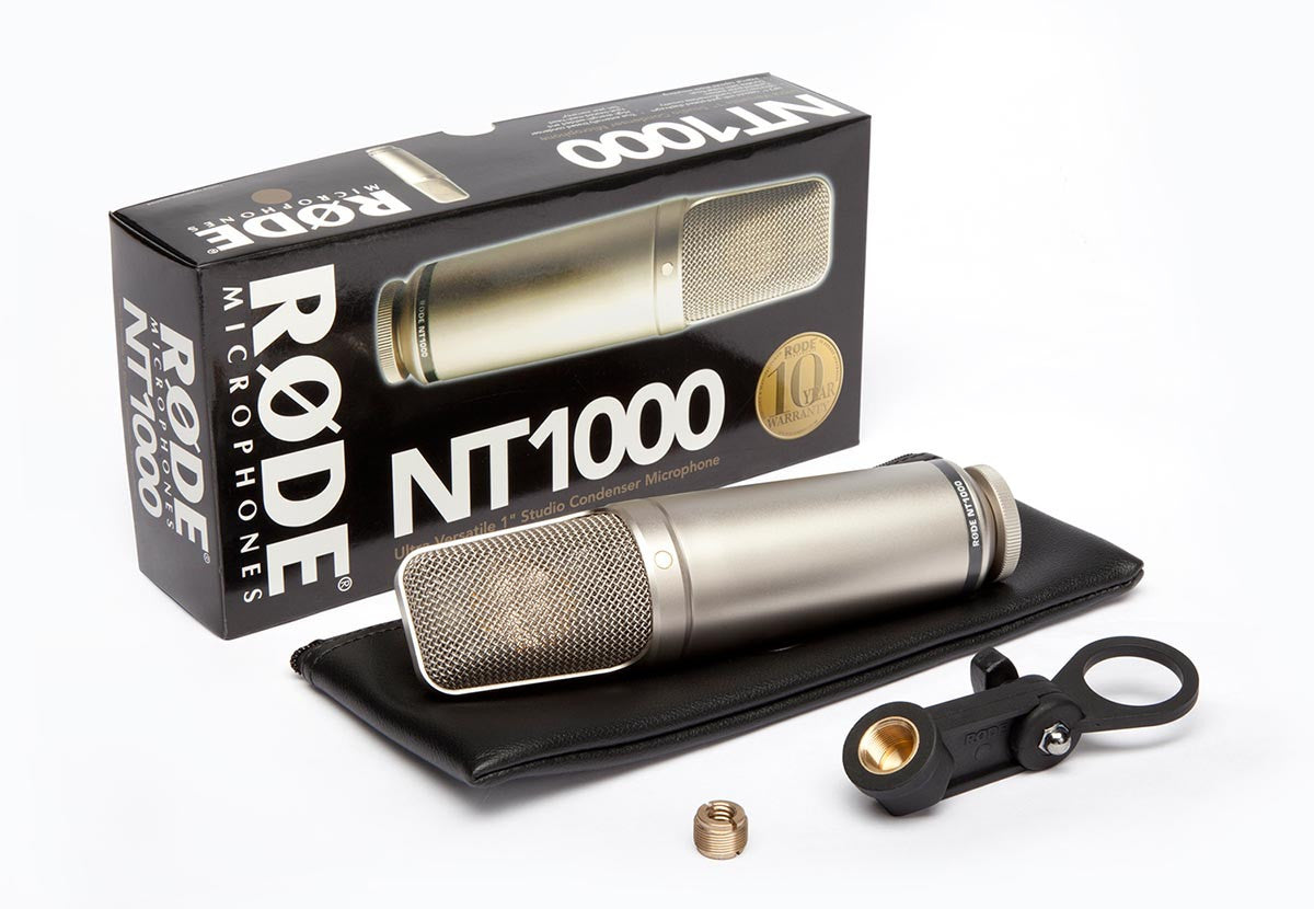 RODE NT1000 Vocal Condenser Microphone - Audio - RØDE - Helix Camera 