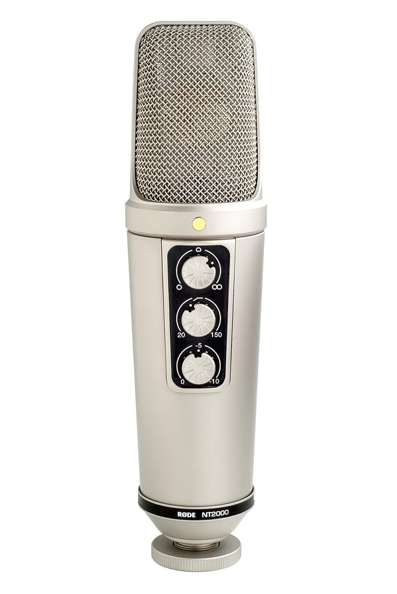 RODE NT2000 Variable Pattern Studio Condenser Microphone - Audio - RØDE - Helix Camera 