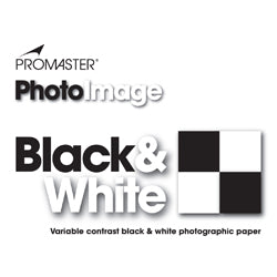 PROMASTER B&W Photo Paper 8" x10" E Luster 25 sheets - 8 x 10'' Luster - 25 Sheets - Print-Scan-Present - ProMaster - Helix Camera 