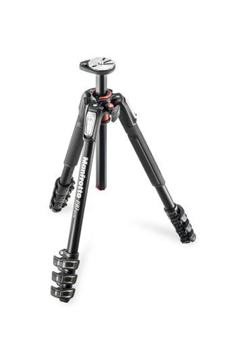 Manfrotto MT190XPRO4 4 Section Aluminum Tripod Legs with Q90 Column (Black) - Lighting-Studio - Manfrotto - Helix Camera 