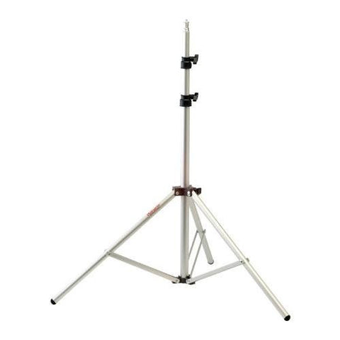 Photogenic 6' Air Cushioned, Heavy Duty Lightstand with 5/8" Mounting Stud, 4 Section with 3 Risers, Chrome. (TALS6) - Lighting-Studio - Photogenic - Helix Camera 