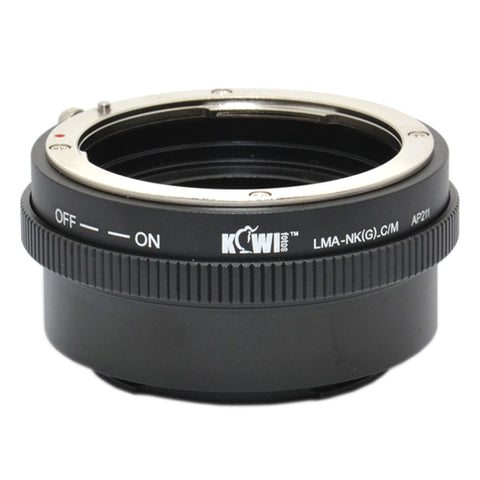 Kiwifotos Mount Adapter - Nikon G to Canon M - Photo-Video - Kiwifotos - Helix Camera 