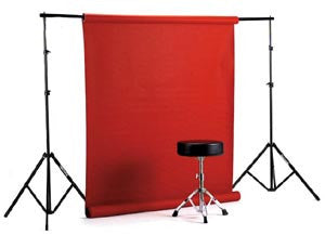 Smith Victor Economy BPR 9.5' background paper rack w/ two 10' stands & carry case (401266) - Lighting-Studio - Smith-Victor - Helix Camera 