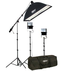 Smith-Victor SL260 3-Light 1450 total watt SoftLight Studio Portrait Kit - Lighting-Studio - Smith-Victor - Helix Camera 