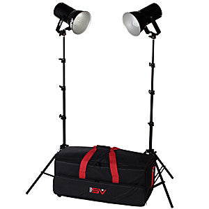 Smith Victor K82 2-Light 500watt Ultra Cool Portable Kit (401460) - Lighting-Studio - Smith-Victor - Helix Camera 