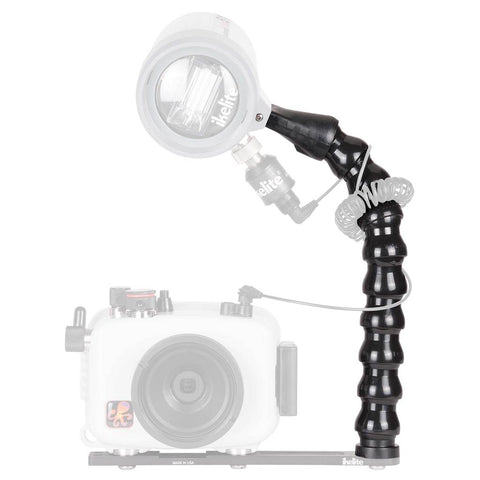 Ikelite Flex Strobe Arm For Action Tray - Underwater - Ikelite - Helix Camera 
