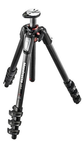 Manfrotto MT055CXPRO4 055 Carbon Fiber 4-Section Tripod with Horizontal Column (Black) - Lighting-Studio - Manfrotto - Helix Camera 