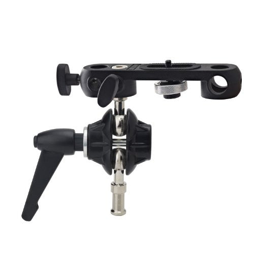Kupo Double Ball Joint Adapter with Dual 5/8 Inches (16mm) Studs - Lighting-Studio - Kupo - Helix Camera 