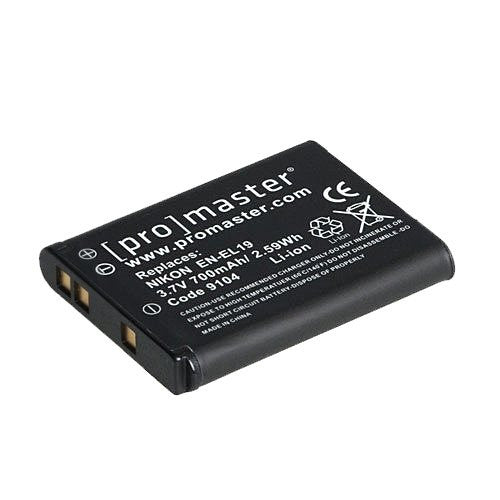 EN-EL19 XtraPower Lithium Ion Replacement Battery - Photo-Video - ProMaster - Helix Camera 
