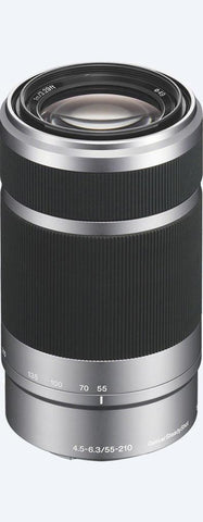 Sony E 55–210mm F4.5-6.3 OSS - Silver - Photo-Video - Sony - Helix Camera 