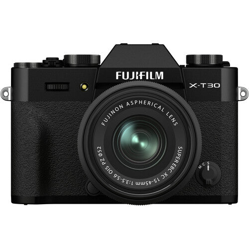 Fujifilm X-T30 II Mirrorless Camera with 15-45mm - Black - Helix Camera 