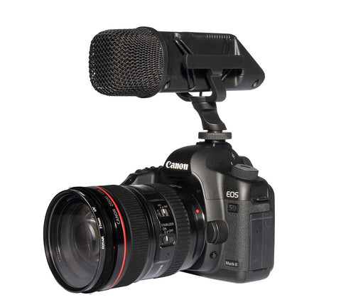 RODE Stereo VideoMic Camera-Mounted Stereo Microphone - Audio - RØDE - Helix Camera 