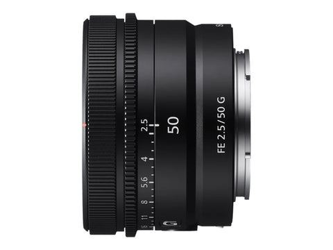 Sony FE 50mm f/2.5 G - Helix Camera 
