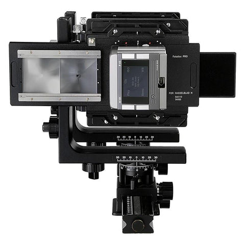 Fotodiox Pro Lens Mount Adapter - Hasselblad H-Mount Digital Backs to Large Format 4x5 View Cameras with a Graflok Rear Standard - Shift / Stitch Adapter with Focusing Screen - Photo-Video - Fotodiox - Helix Camera 