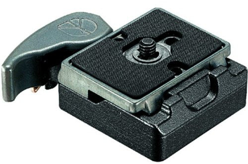 Manfrotto 323 RC2 Rapid Connect Adapter with 200PL-14 Quick Release Plate - Replaces 3299-Black - Photo-Video - Manfrotto - Helix Camera 