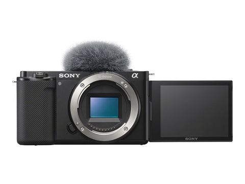 Sony ZV-E10 Mirrorless Camera Body - Black - Helix Camera 
