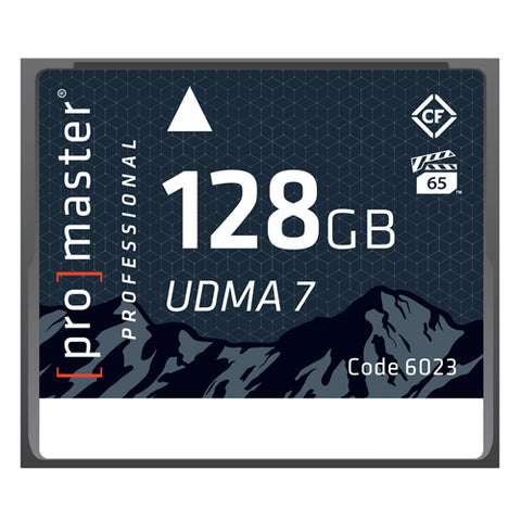 ProMaster Rugged 866x UDMA 7 Compact Flash - 128GB - Film-Memory - ProMaster - Helix Camera 