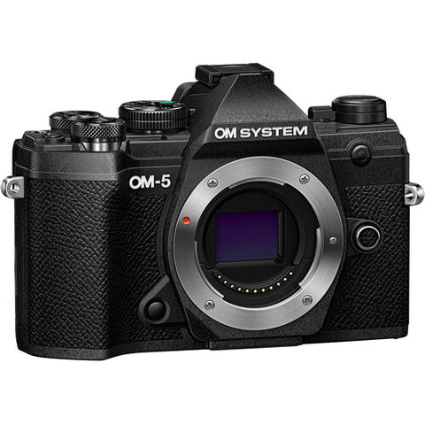 OM System OM-5 Mirrorless Camera Body (Black) - Helix Camera 