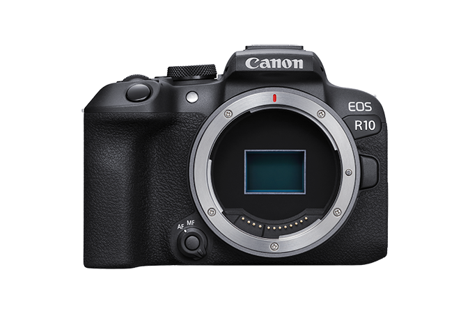 Canon EOS R10 Mirrorless Camera with 18-45mm f/4.5-6.3 IS STM - Helix Camera 