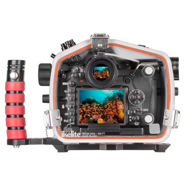 Ikelite Underwater Housing Back for Nikon D500 Back 200FT - Underwater - Ikelite - Helix Camera 