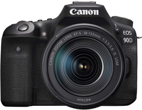 Canon EOS 90D DSLR with 18-135mm IS USM Kit - Photo-Video - Canon - Helix Camera 