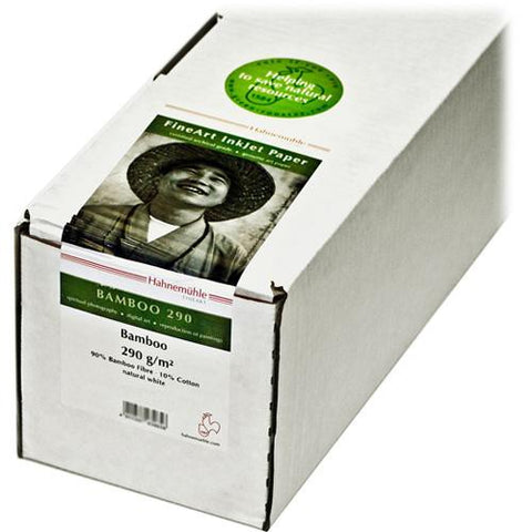 Hahnemuhle Bamboo 290 gsm - 17" x 39'   Roll, 3" core - Print-Scan-Present - Hahnemuhle - Helix Camera 