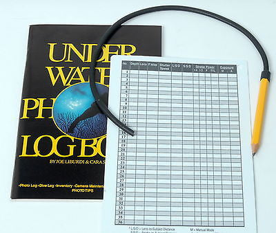 Sea & Sea Underwater Photo LogBook and Slate - NEW - On Sale NOW!  SAVE $ - Underwater - Sea & Sea - Helix Camera 