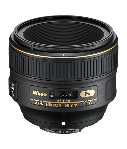 Nikon AF-S NIKKOR 58mm f/1.4G - Photo-Video - Nikon - Helix Camera 