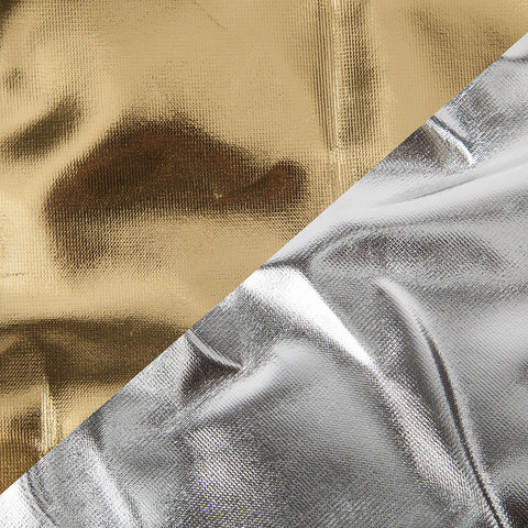 Studio-Assets 55x78" Silver/Gold Fabric for Folding Light Panel - Lighting-Studio - Studio-Assets - Helix Camera 