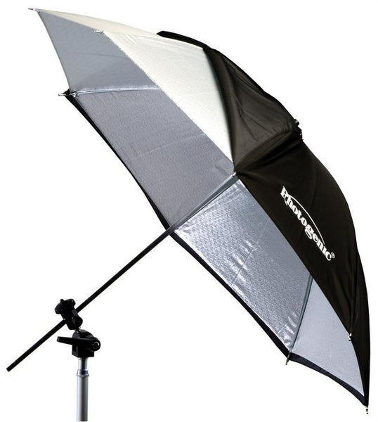 Photogenic Umbrella - Black/Silver - 45" (US45) - Lighting-Studio - Photogenic - Helix Camera 