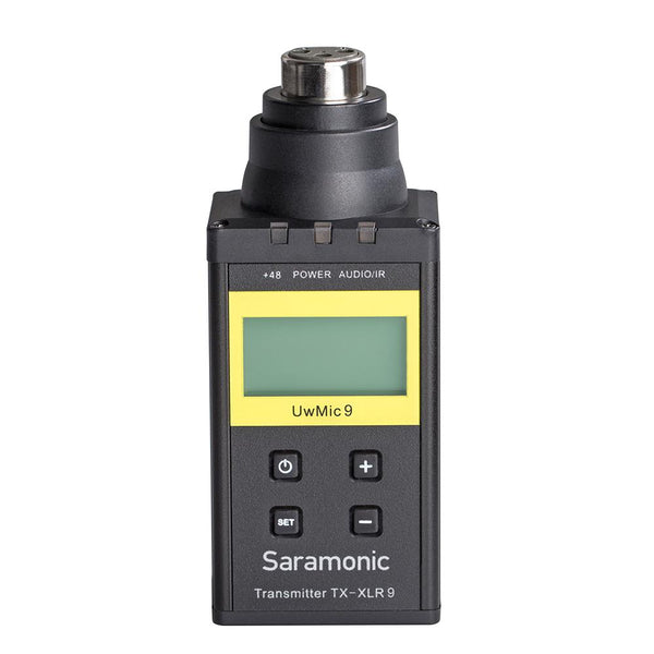 Saramonic TX-XLR9 Plug-on XLR Transmitter for UwMIC9 Digital UHF Wireless Microphone System - Audio - Saramonic - Helix Camera 