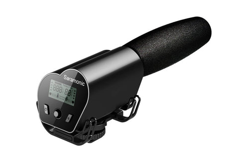 Saramonic VMIC Recorder On-Camera Shotgun Microphone with Built-in MicroSDHC Audio recorder for DSLRS, Mirrorless & Video Cameras - Audio - Saramonic - Helix Camera 