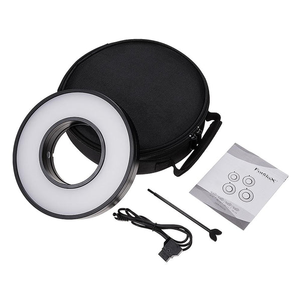 Fotodiox Pro FACTOR Ring - Ring Light Module Kits for Videographers; Lens Attached Ringlights w/ D-Tap Power Cable - Lighting-Studio - Fotodiox - Helix Camera 
