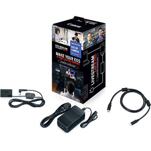 Canon EOS Webcam Accessories Starter Kit for EOS RP - Helix Camera 