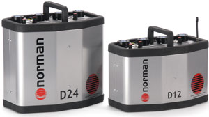 Norman D12R Power Pack 1200 watt second w/Pocket Wizard - Lighting-Studio - Norman - Helix Camera 