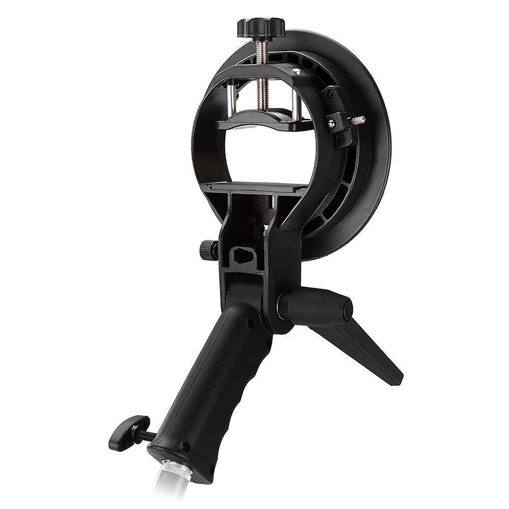 Flash Mount Grip Fotodiox Pro Flash Bracket Holder with Handle for Speedlight Flash Guns ...