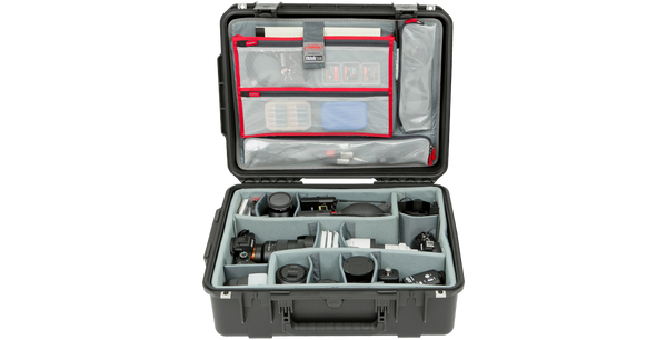 SKB iSeries 3i-2015-7 Case w/Think Tank Designed Dividers and Lid Organizer - Helix Camera 