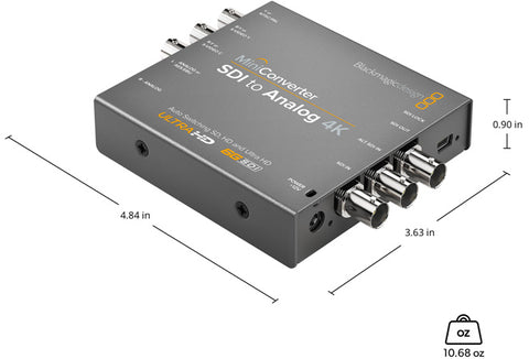 Blackmagic Mini Converter SDI to Analog 4K - Photo-Video - Blackmagic - Helix Camera 